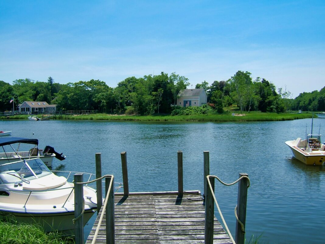 people sitting on wooden dock during daytime