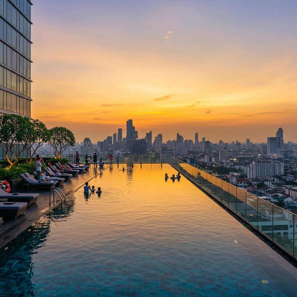 Are Rooftop Pools Safe in Bangkok?