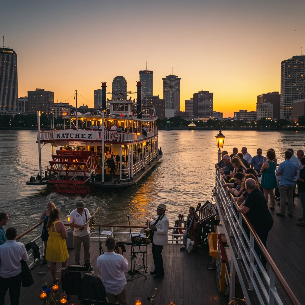 Best Times to Take the Steamboat Natchez Jazz Cruise
