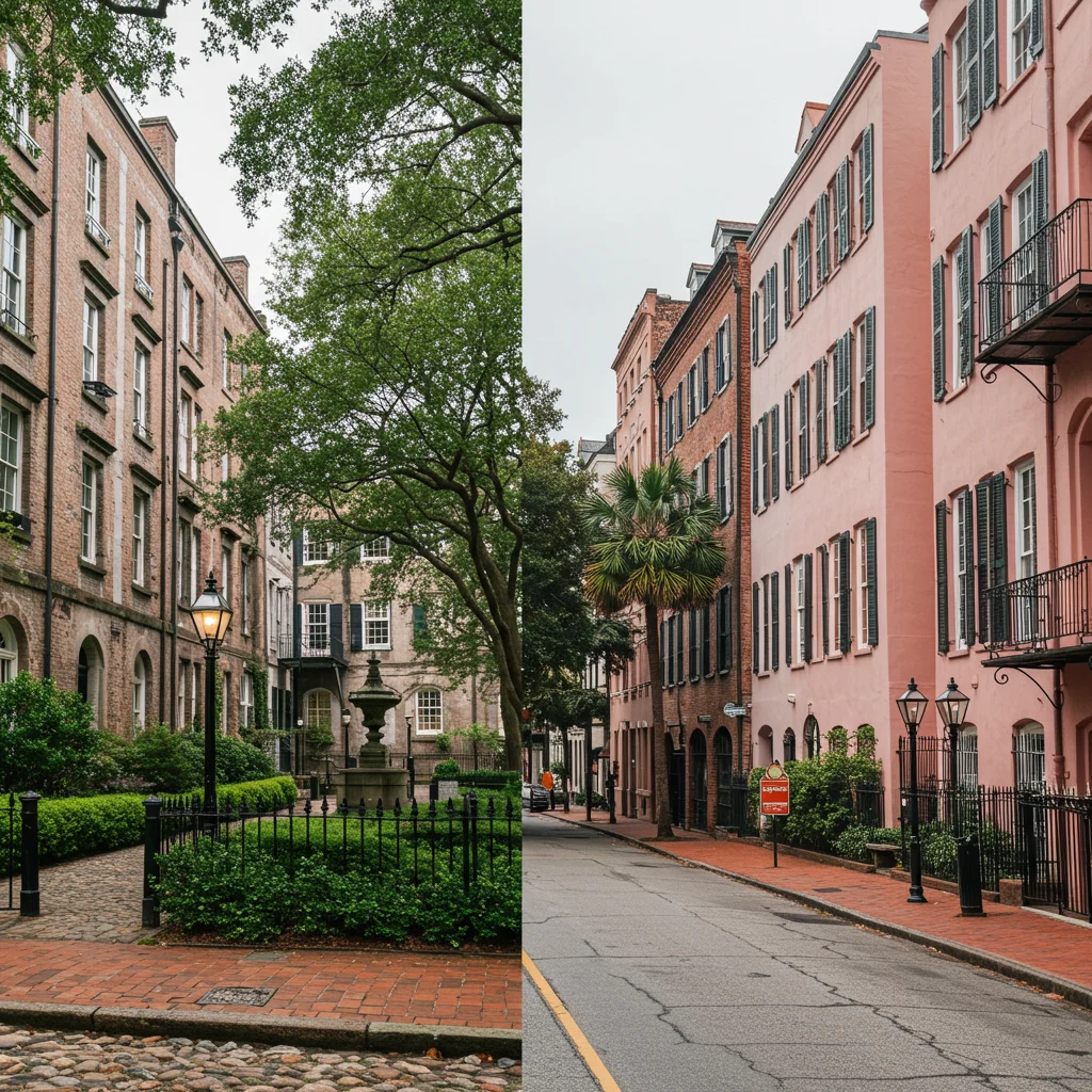 Comparing Savannah and Charleston: Architectural Differences and Similarities