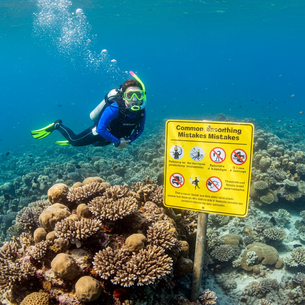 Errori comuni da evitare durante lo snorkeling