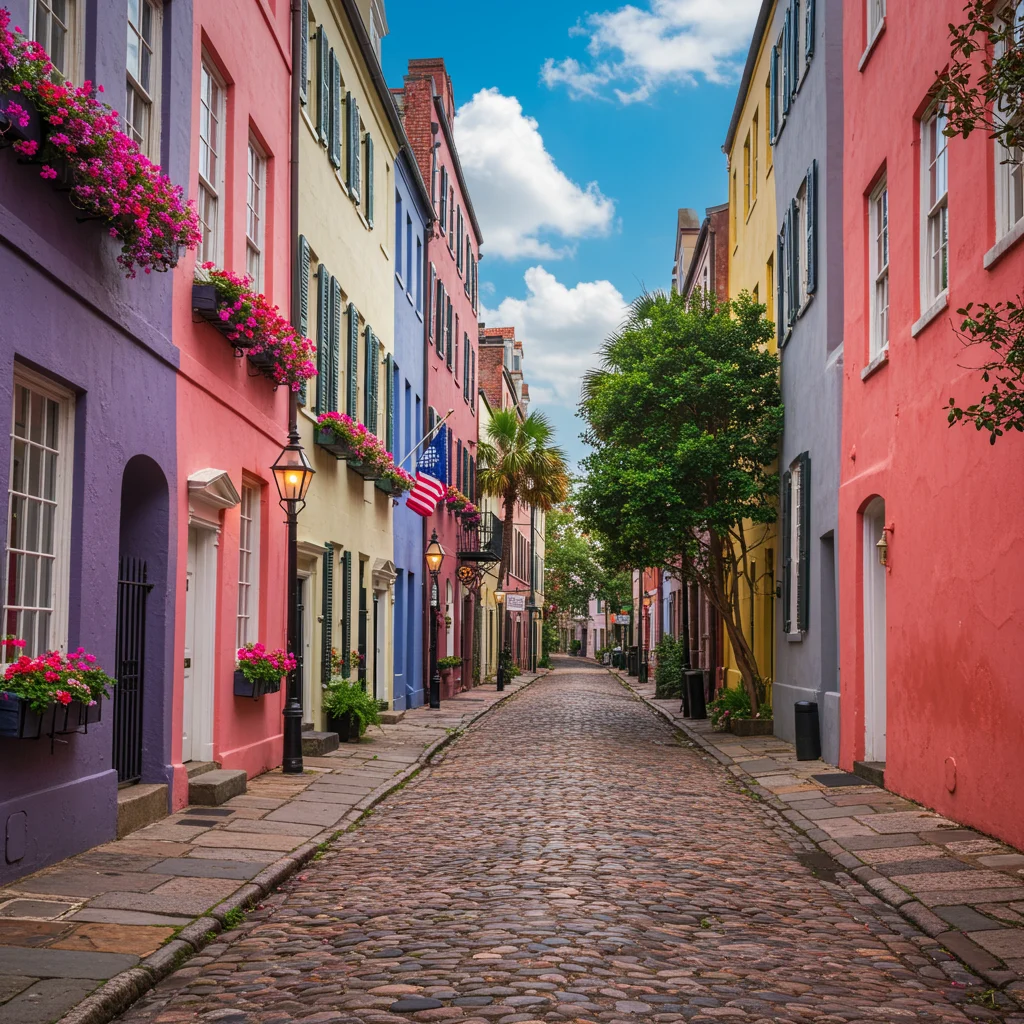 Exploring the Rainbow Row: Charleston’s Iconic Facades