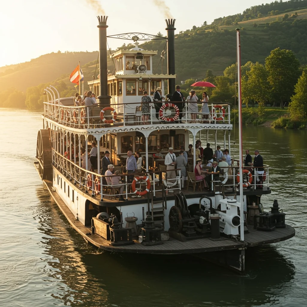 Exploring the Steamboat: Decks and Facilities