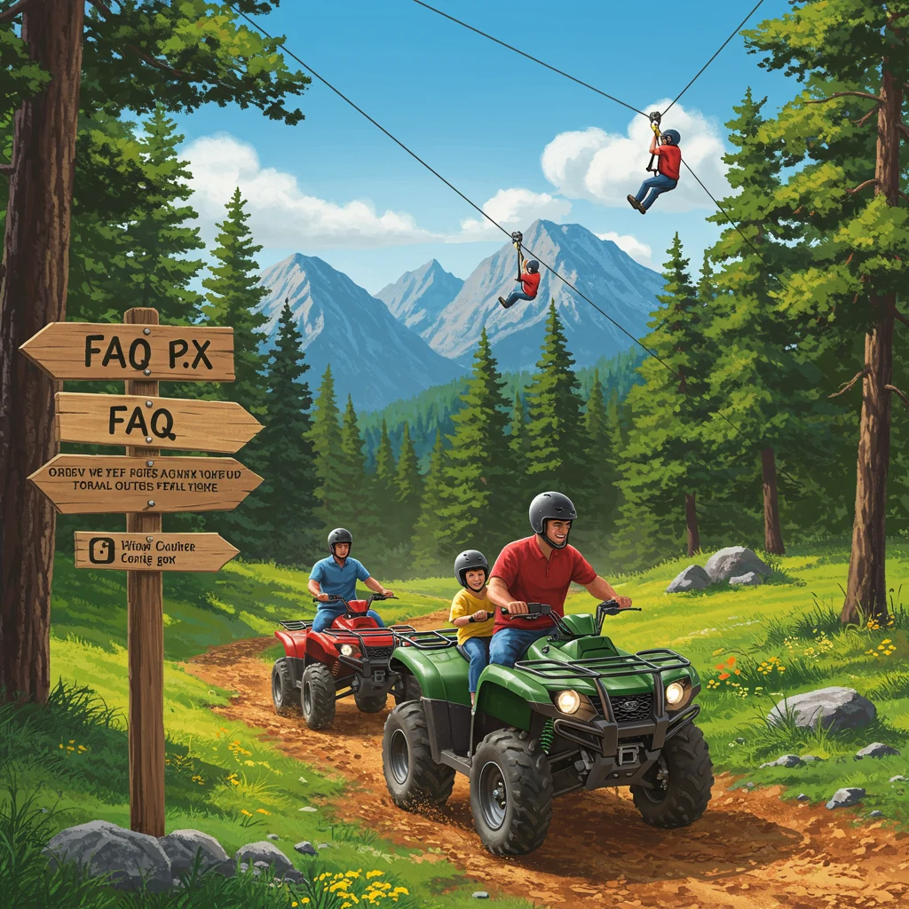 Frequently Asked Questions About the ATV + Zipline Combo Tour