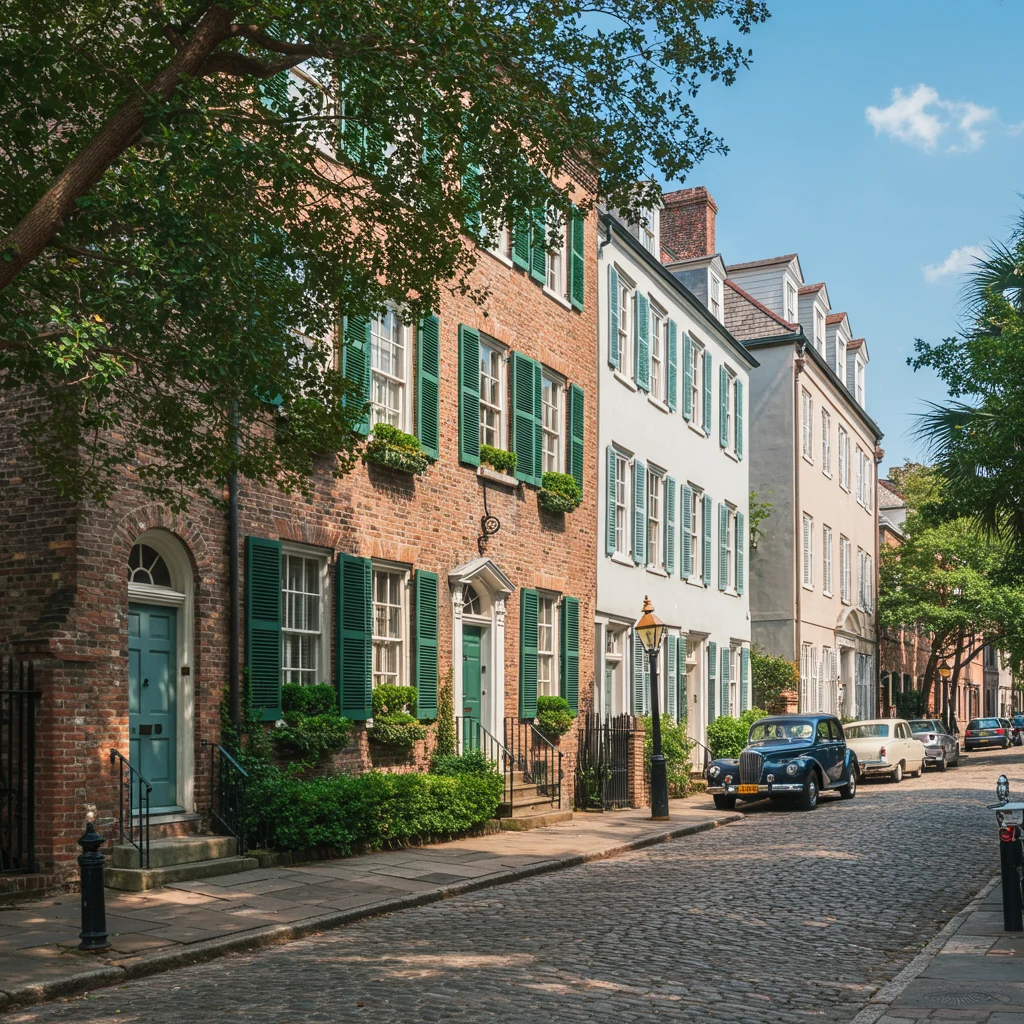 Georgian and Federal Styles in Charleston: Notable Structures