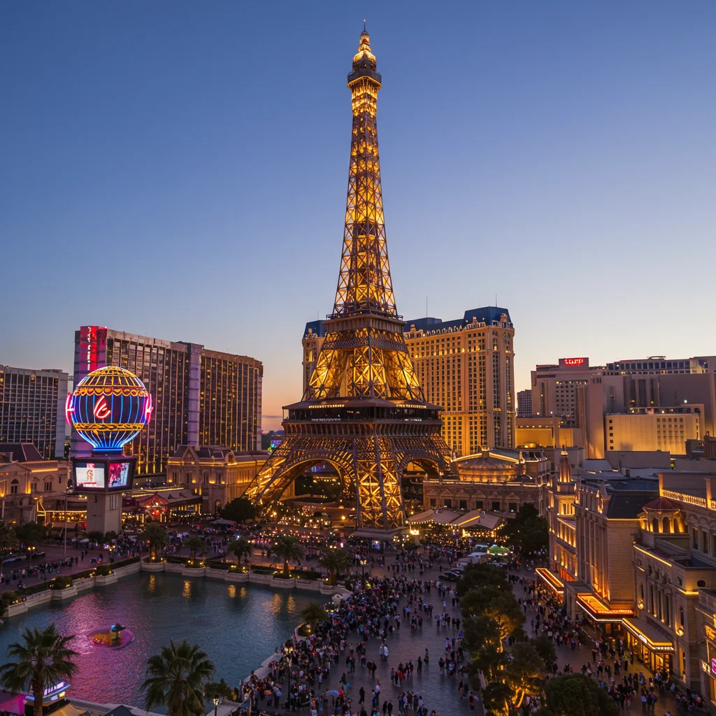 History of the Eiffel Tower at Paris Las Vegas