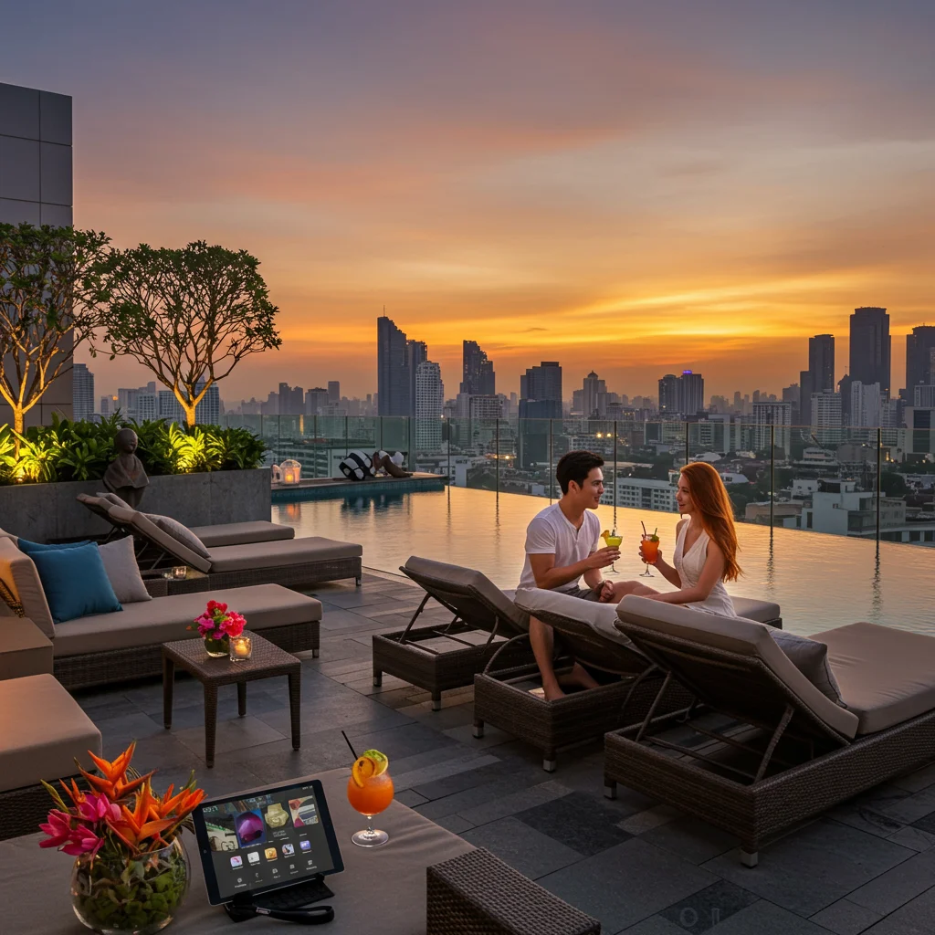 How to Book a Rooftop Pool Experience in Bangkok