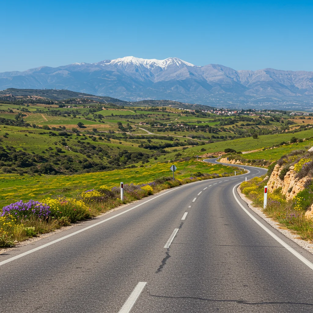 How to Get from Paphos to the Troodos Mountains
