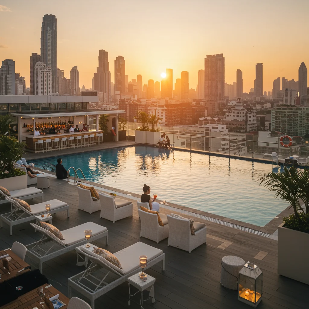 Rooftop Pools with the Best Bars and Restaurants
