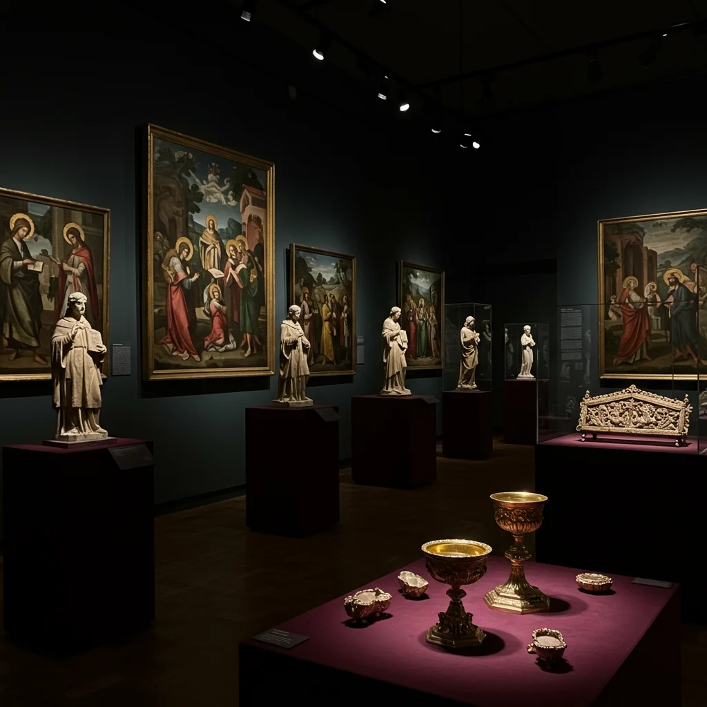 Sacred Artworks: Paintings, Sculptures, and Relics