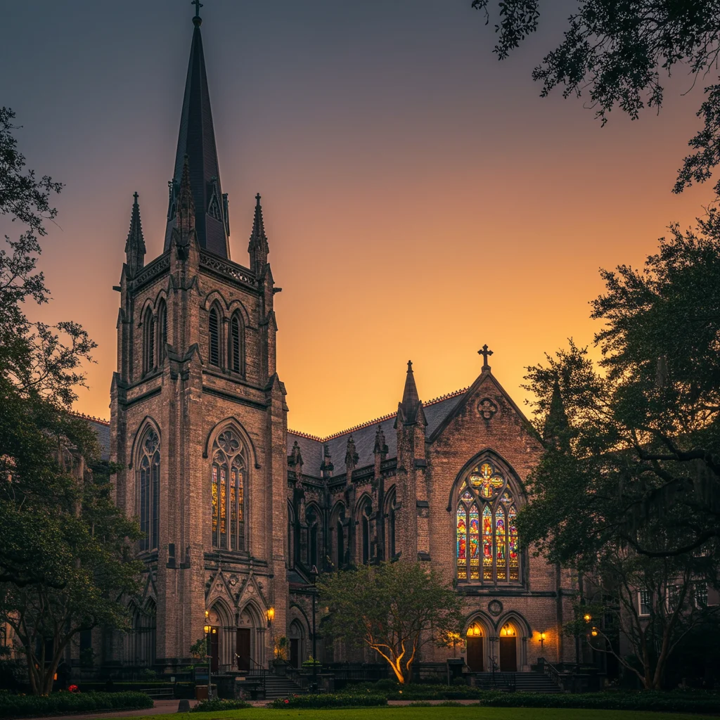 Savannah’s Historic Churches: Architectural Marvels