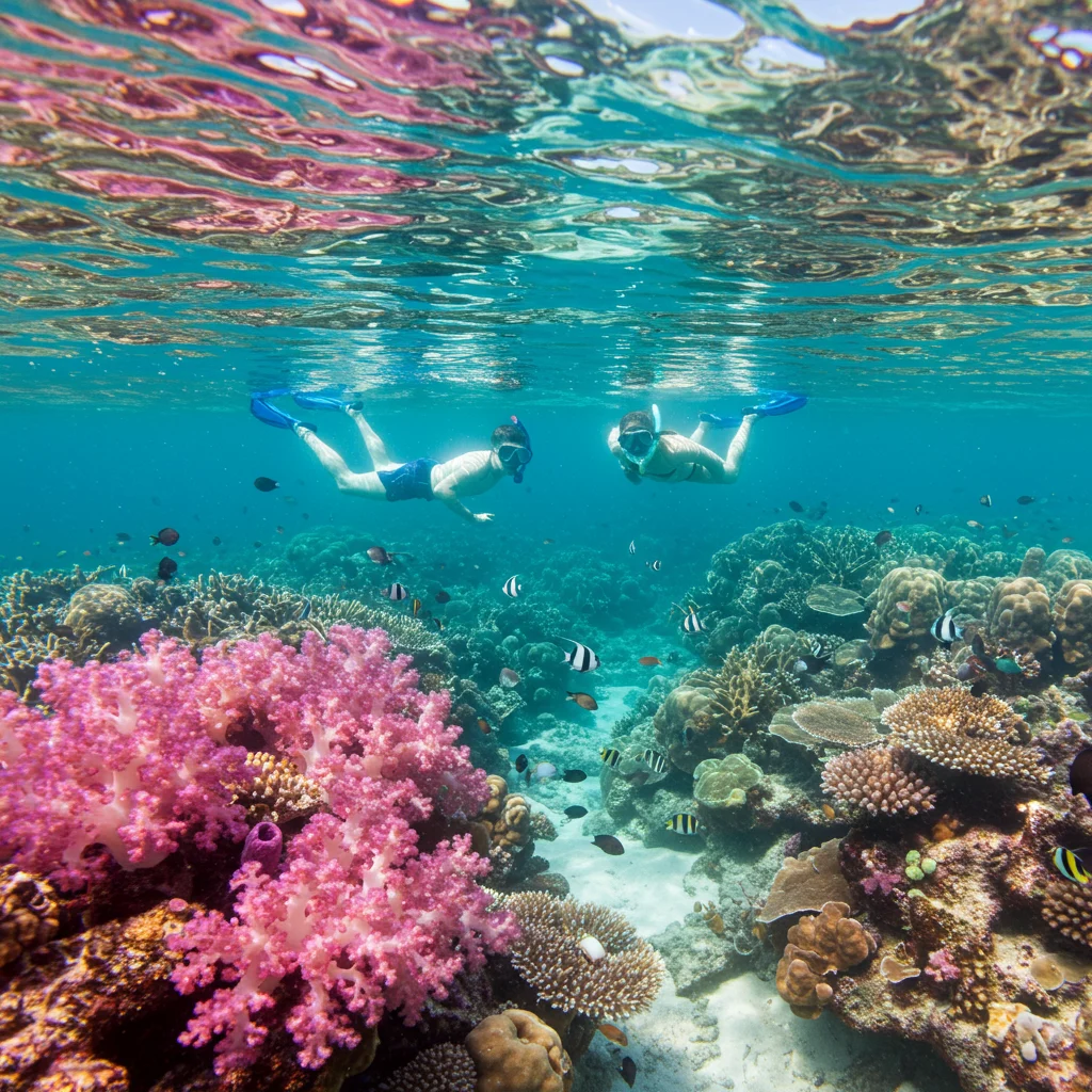 Snorkeling Opportunities During the Swim Stop