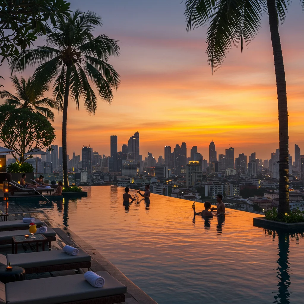 Top 10 Rooftop Pools in Bangkok