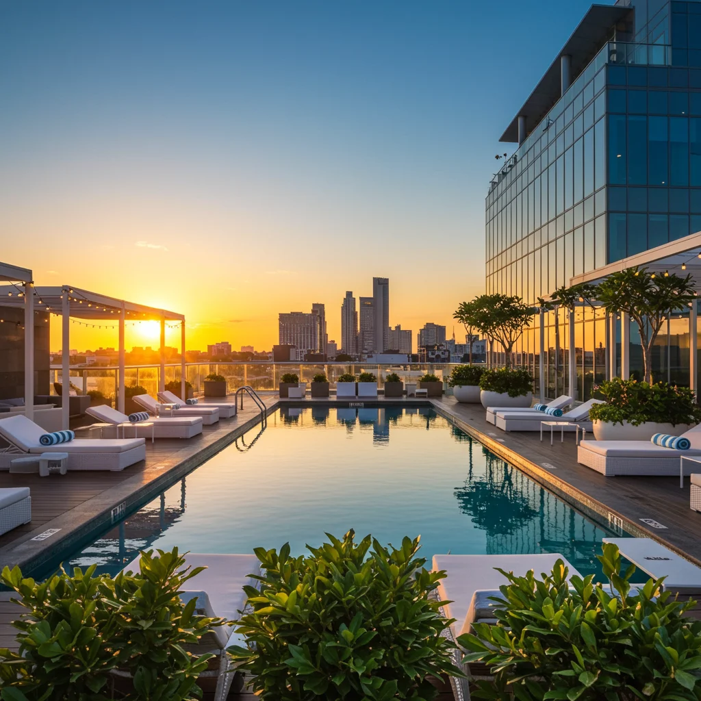 What Makes a Rooftop Pool Stand Out?