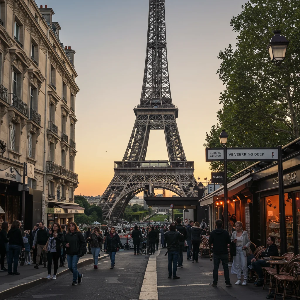 Where Is the Eiffel Tower Viewing Deck Located?