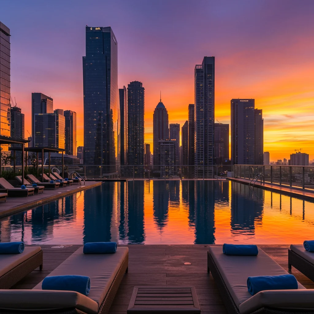 Which Rooftop Pools Offer the Best City Views?