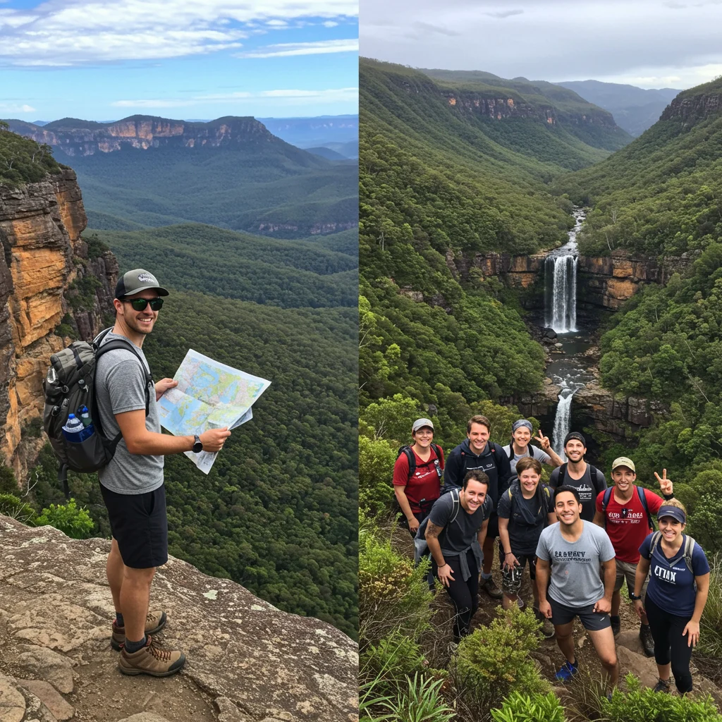 Comparing Self-Guided vs. Guided Blue Mountains Tours