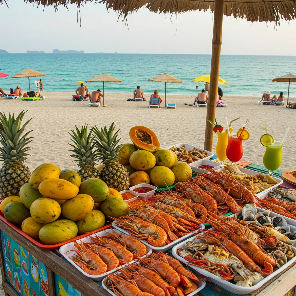 Food and Drink Options at Sao Beach