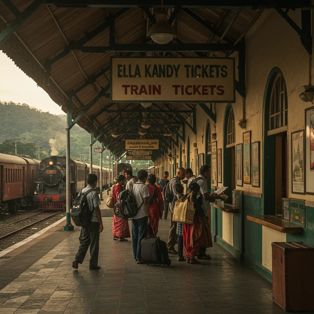 How to Book Ella Kandy Train Tickets