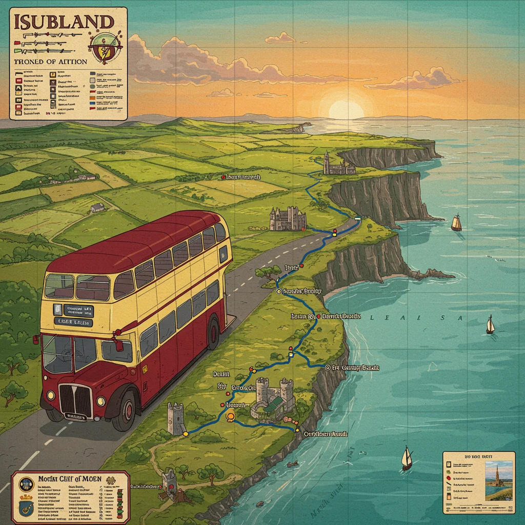 How to Get from Dublin to the Cliffs of Moher