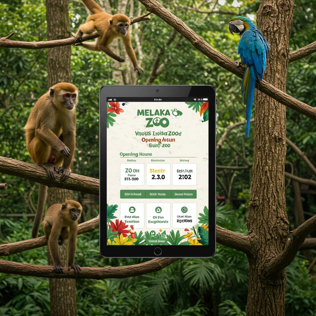 Melaka Zoo Opening Hours and Ticket Validity