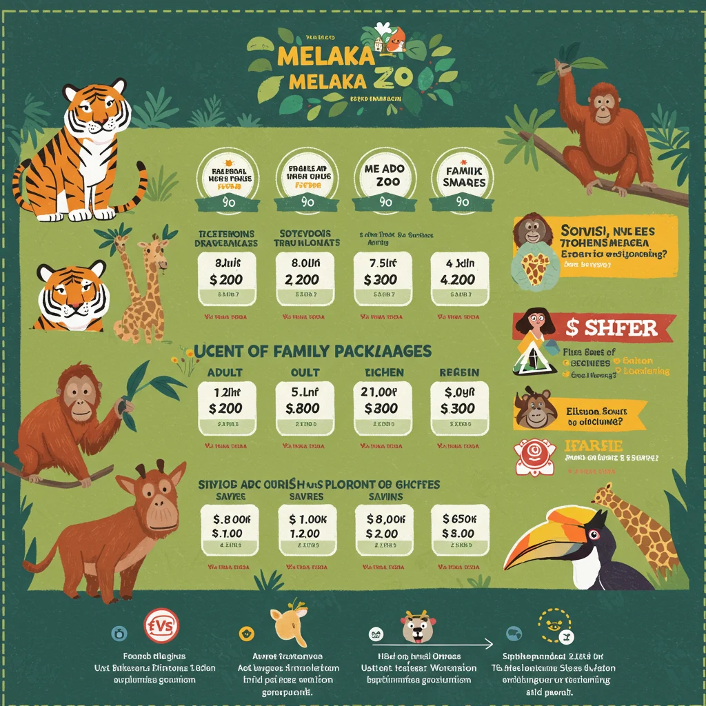 Overview of Melaka Zoo Ticket Options