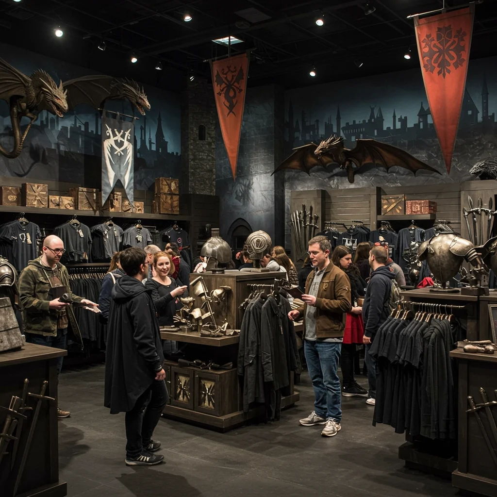 Shopping at the Game of Thrones Studio Tour