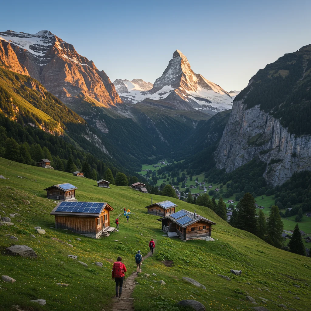 Sustainability and Responsible Tourism in the Swiss Alps