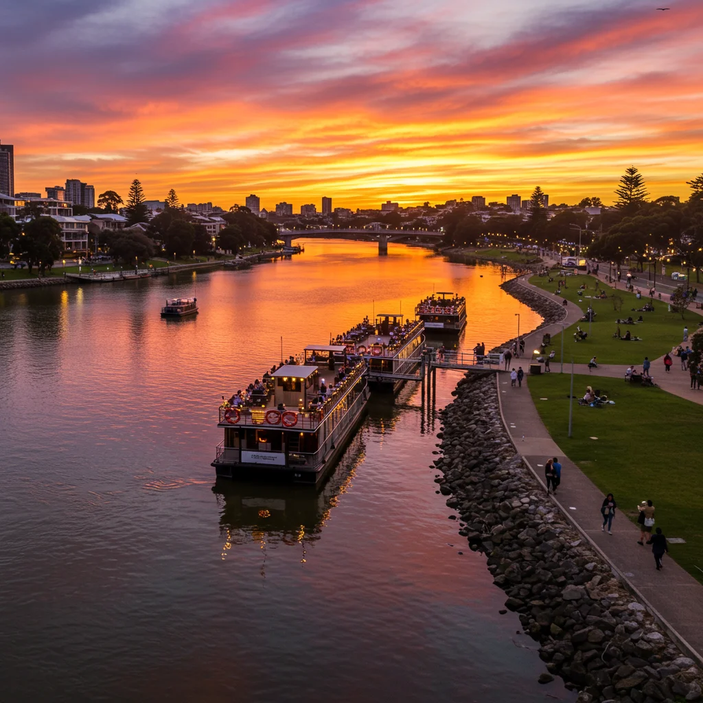Transition to the Parramatta River Cruise