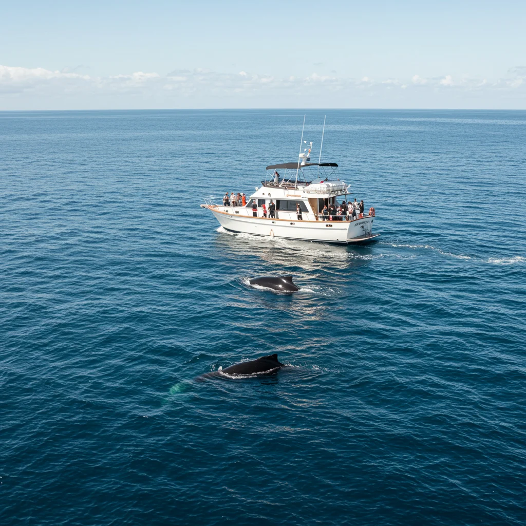 What Is the Experience of Spotting Whales from a Yacht?