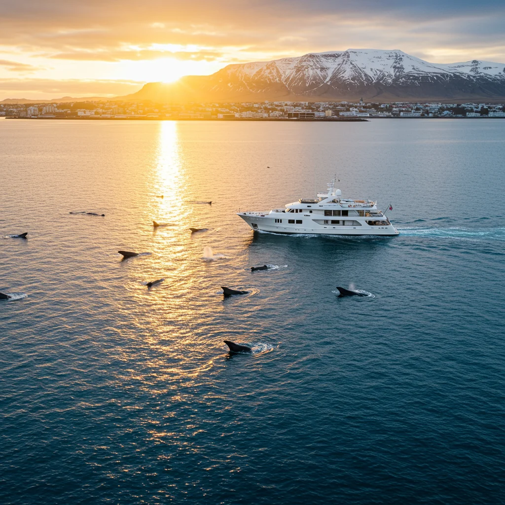 Why Select a Yacht for Whale Watching in Reykjavik?