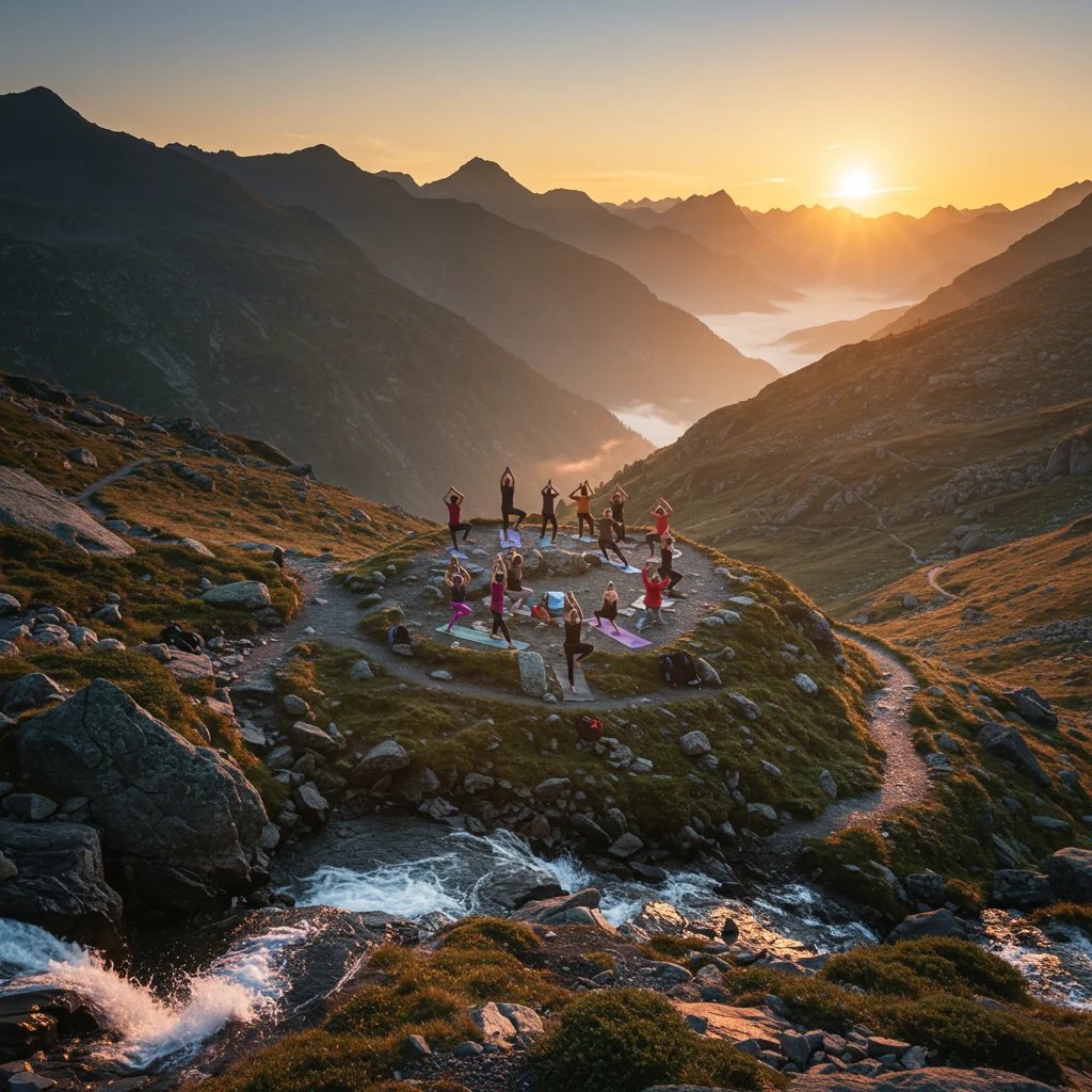 Combining Yoga Retreats with Trekking and Adventure