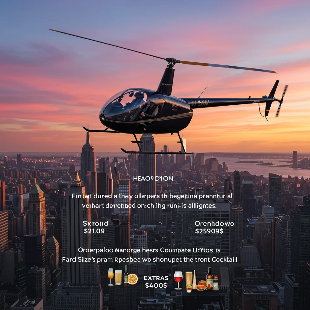 Cost Breakdown: How Much Does a New York Helicopter Tour Cost?