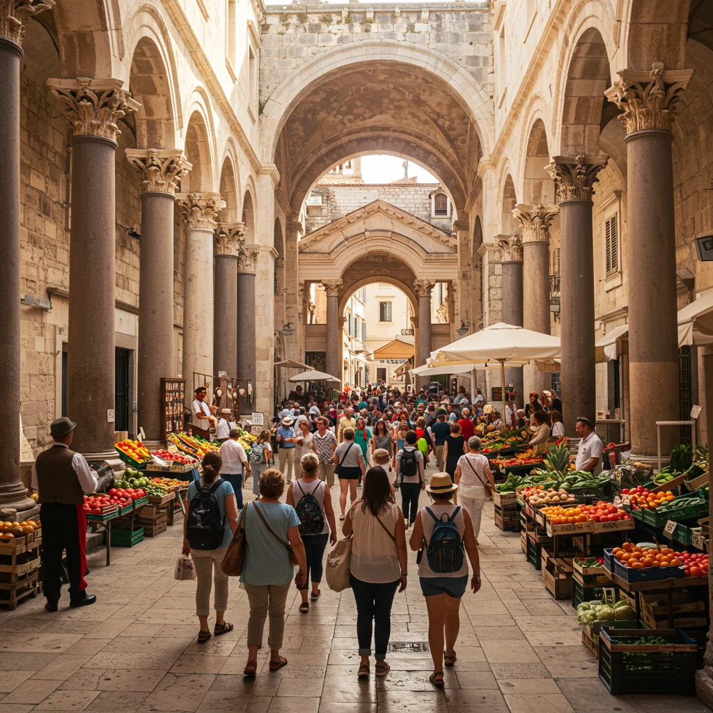 Exploring Diocletian's Palace: A Walking Tour