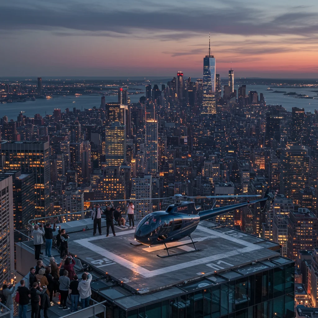 Helicopter Tour Departure Locations in NYC