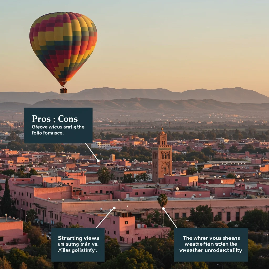 Hot Air Balloon Marrakech: Pros and Cons