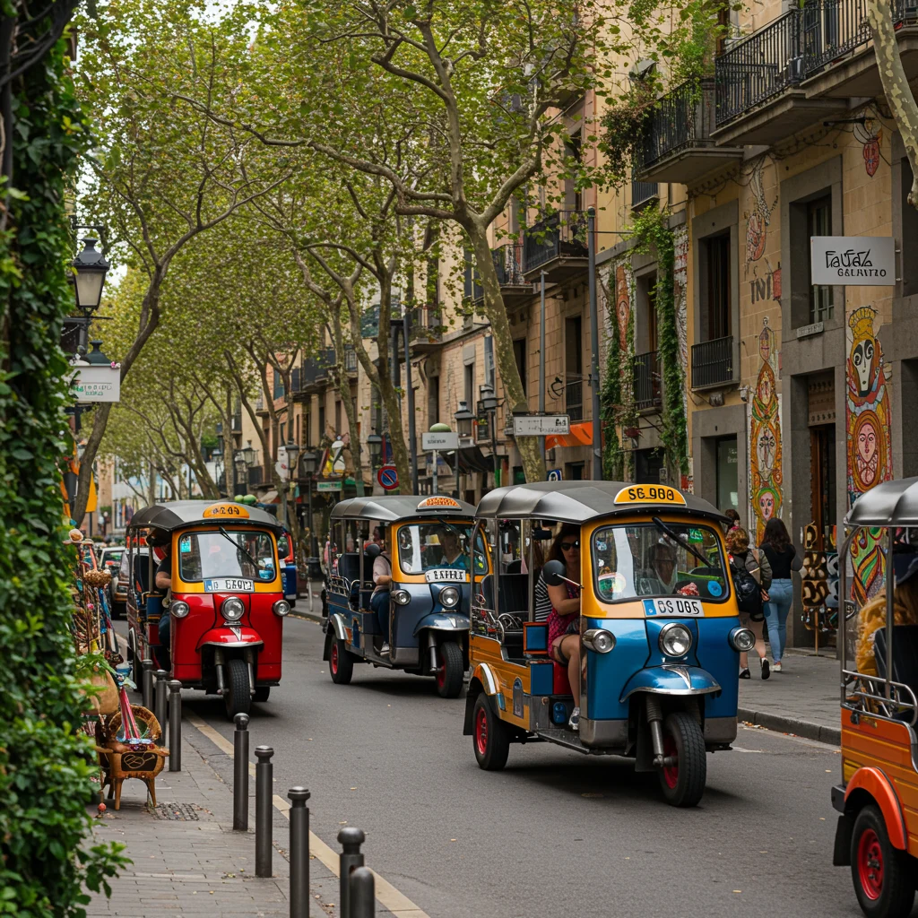How Do Tuk Tuk Tours Support Sustainable Tourism in Barcelona?