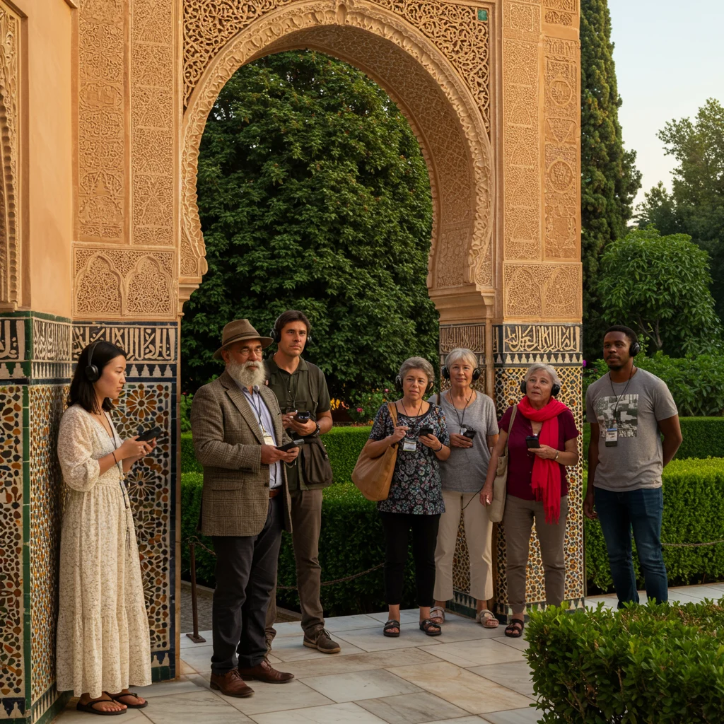 How Does the Alhambra Self Audio Guide Work?