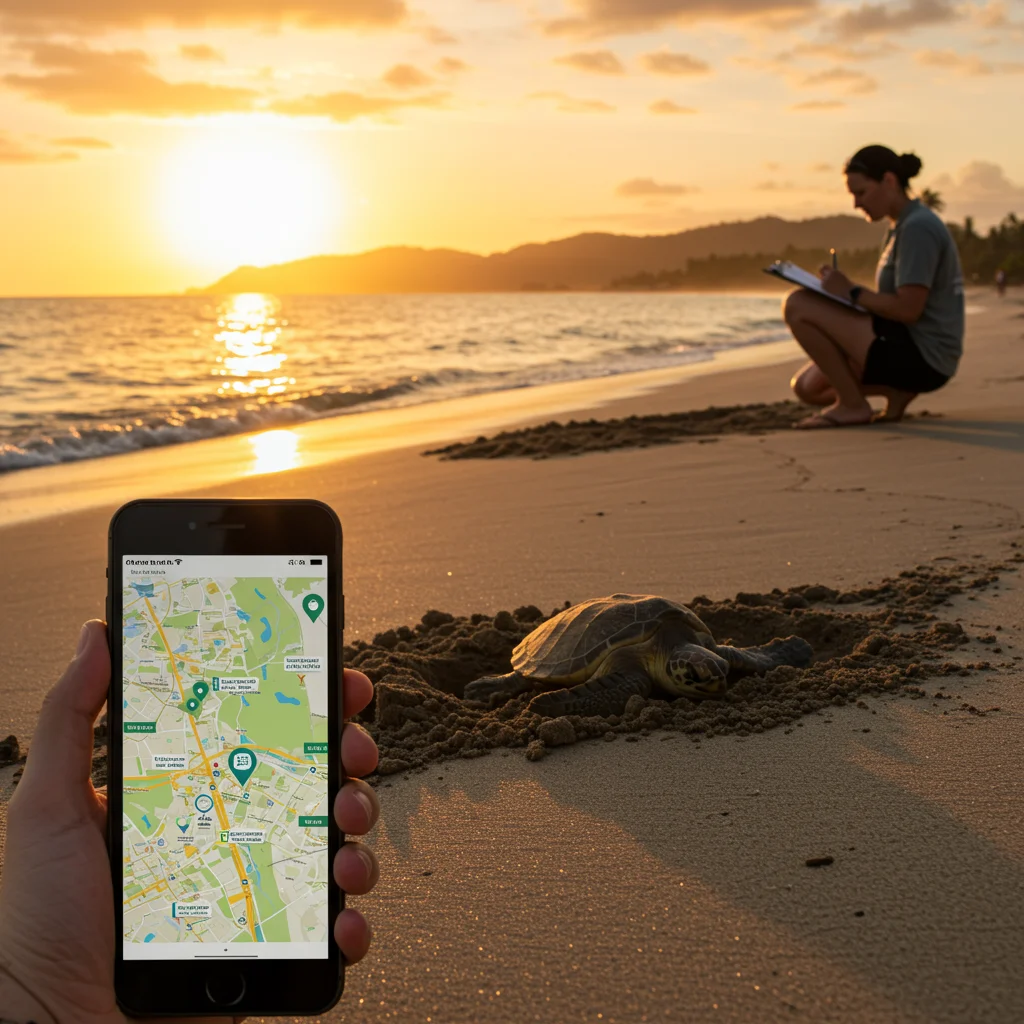 How to Report Turtle Sightings or Nesting Activity