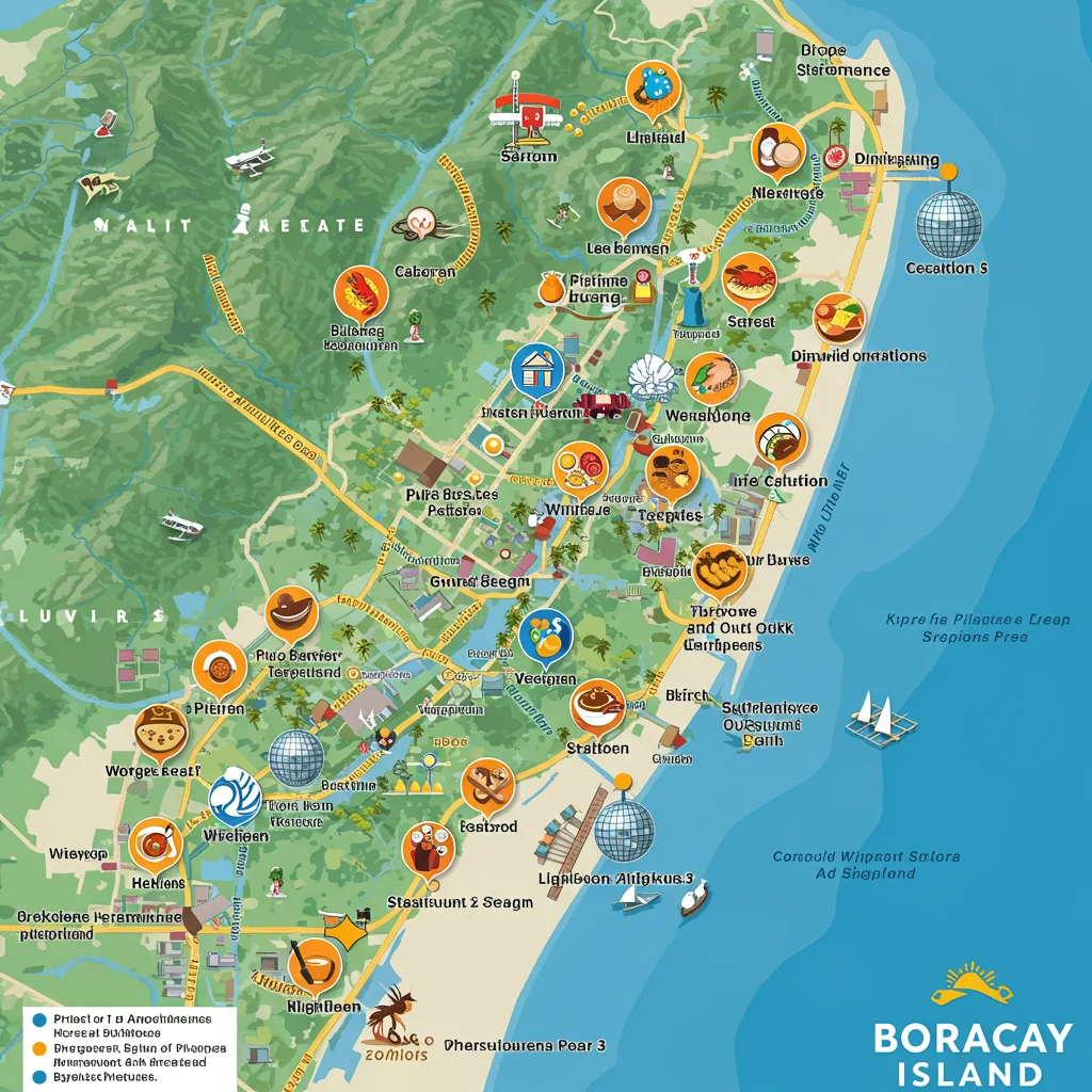 Map of Boracay: Understanding the Island’s Layout