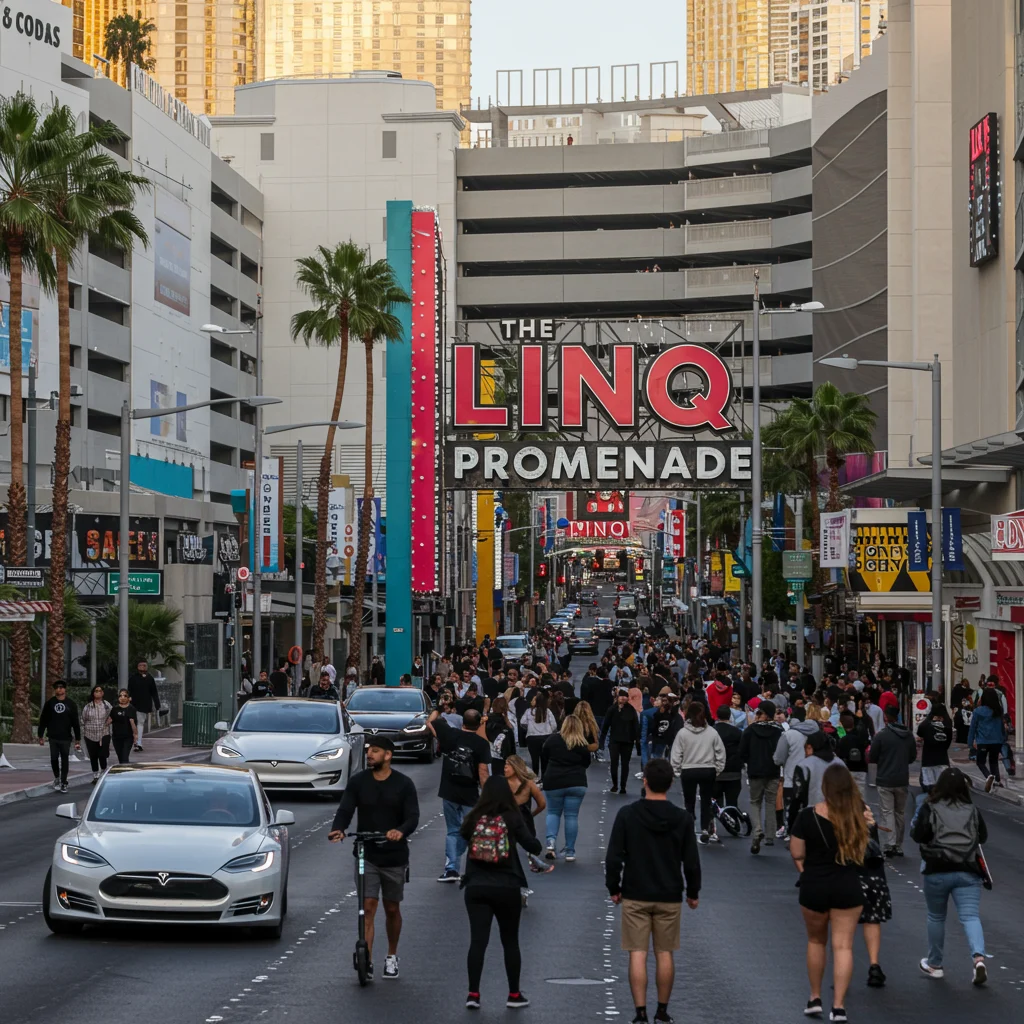 Parking and Transportation to The LINQ