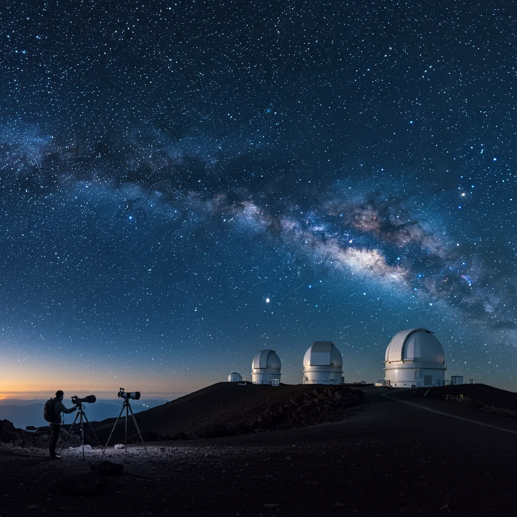 Photography at Mauna Kea: Capturing the Night Sky