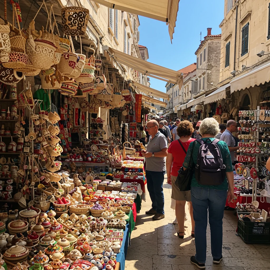 Shopping for Souvenirs in Split