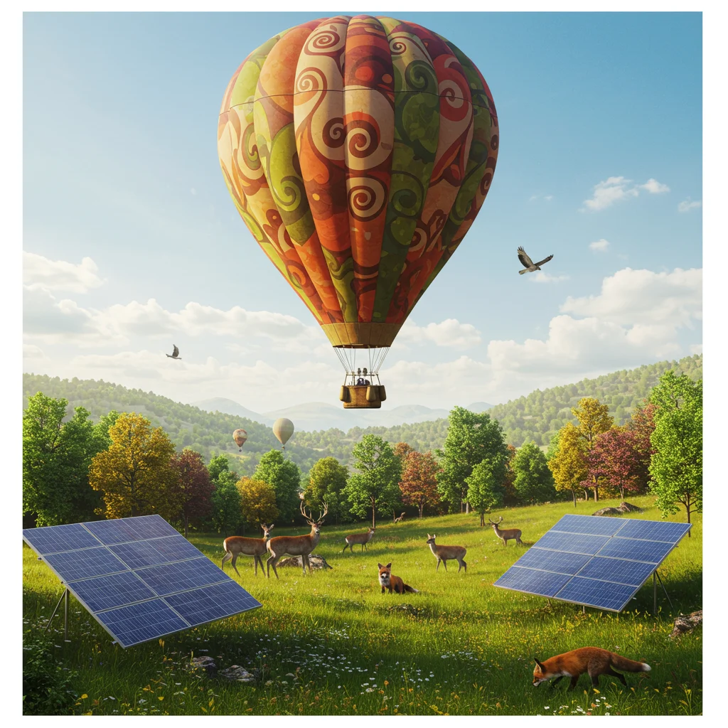 Sustainable and Responsible Hot Air Ballooning