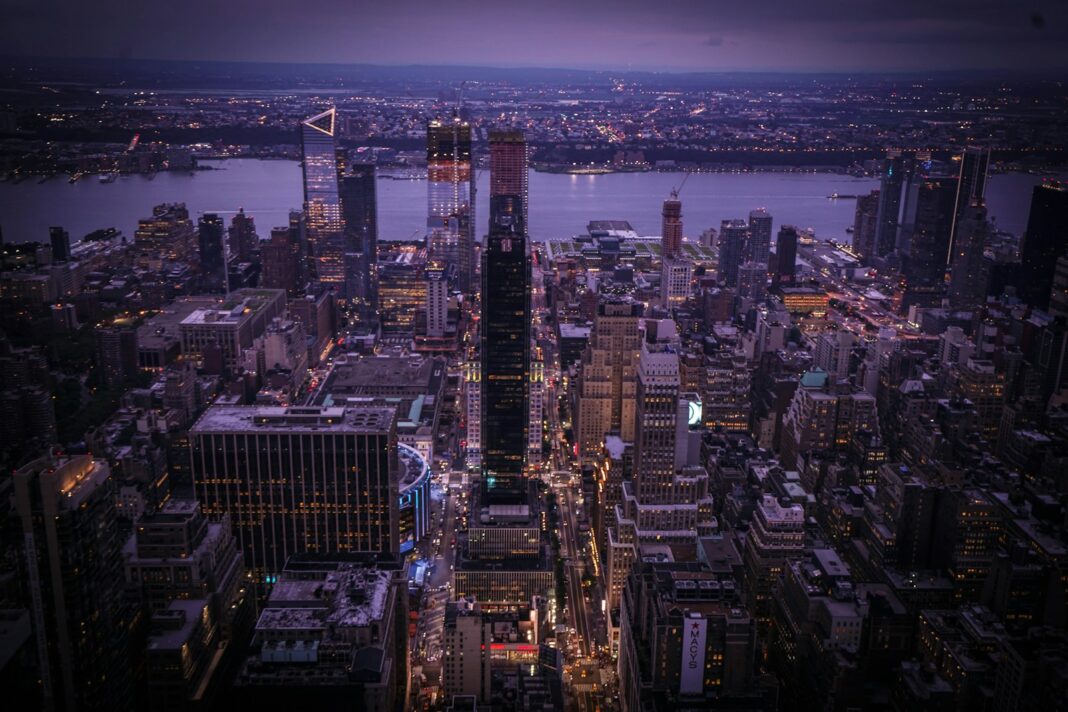 bird's eye-view photography of cityscape