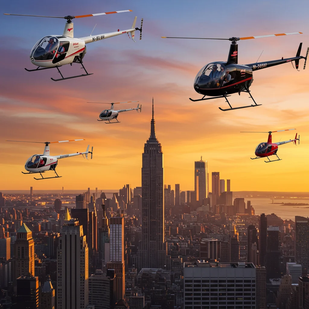 Types of Helicopter Tours Available in NYC