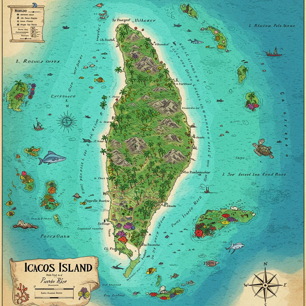 Where Is Icacos Island Located?
