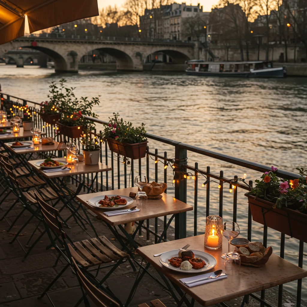 Why Choose an Italian Trattoria-Style Dinner on the Seine?
