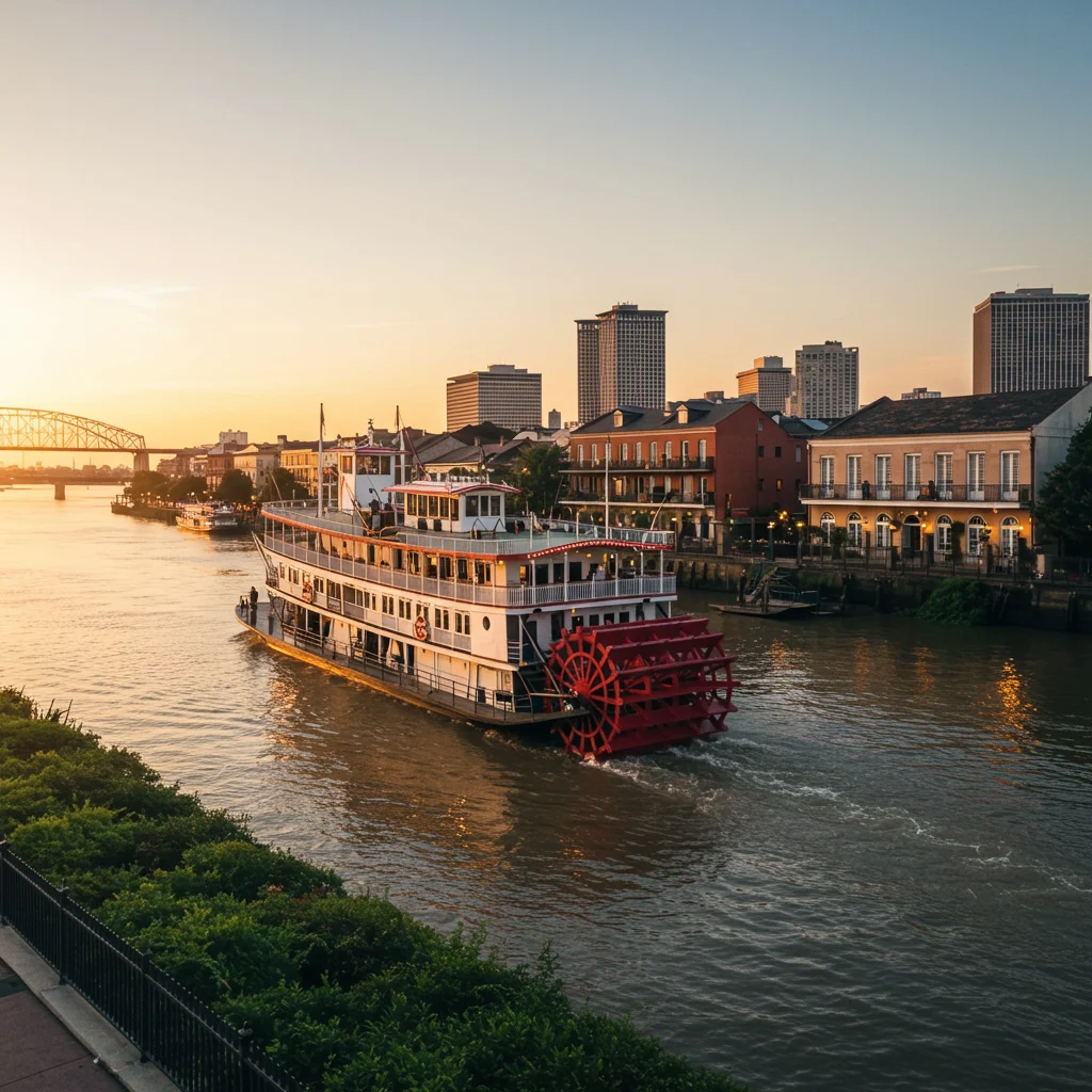 A Brief History of the Creole Queen Paddlewheeler