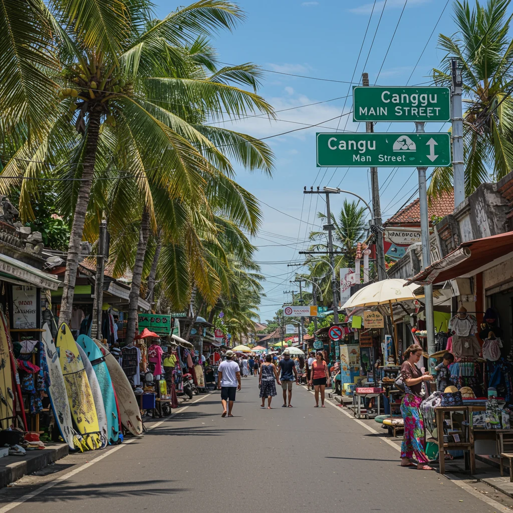 How Can You Get to Canggu Main Street?